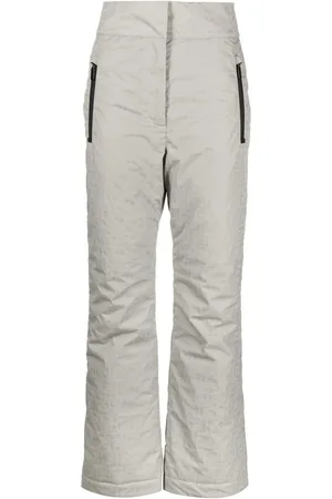 Fendi Pantaloni da sci con logo jacquard