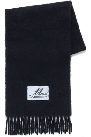Marni Sciarpa con applicazione logo