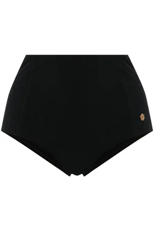 VERSACE Slip bikini con effetto jacquard