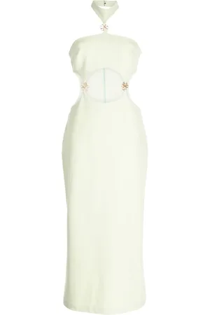 Cult Gaia Abito Olivia con dettaglio cut-out
