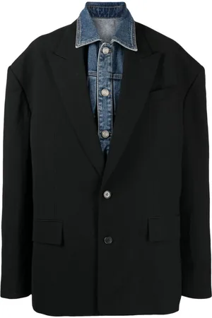 JUUN.J Blazer oversize con revers a lancia