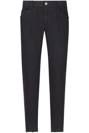 Dolce & Gabbana Jeans slim con pieghe