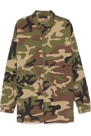 FEAR OF GOD Giacca-camicia con stampa camouflage