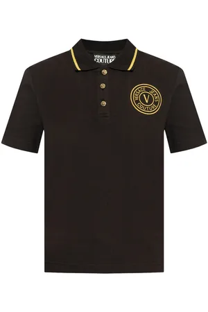 VERSACE Polo con ricamo