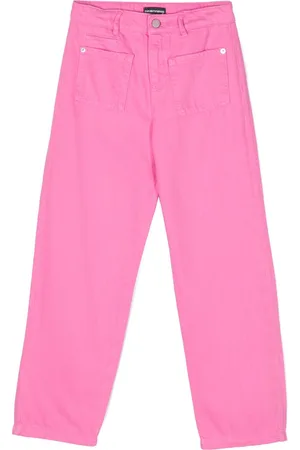 Emporio Armani Pantaloni con ricamo