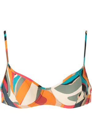 Lygia & Nanny Top bikini Fiji con stampa
