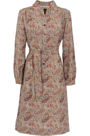 Lanvin Abito con stampa paisley anni 