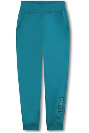 DKNY Pantaloni sportivi con ricamo