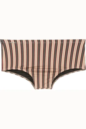 AMIR SLAMA Costume da bagno a righe