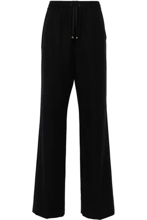 Moncler Pantaloni dritti con applicazione logo