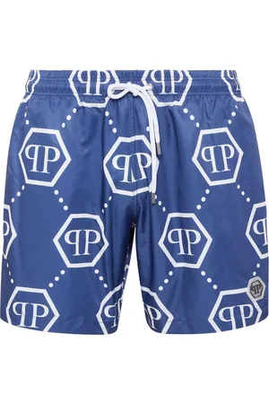 Philipp Plein Costume da bagno con monogramma