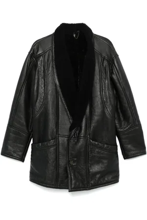 A.N.G.E.L.O. Vintage Cult Cappotto di pelle anni 