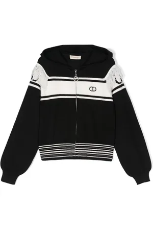Twin-Set Cardigan con dettagli a righe