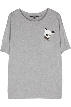 Gucci T-shirt con applicazione anni 2000