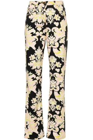 Etro Jeans dritti a fiori