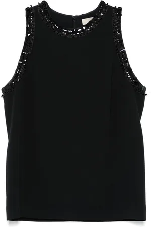 Elie saab Top con ricamo