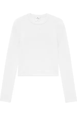 Courrèges Maglione con ricamo
