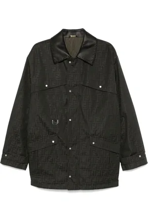 Fendi Cappotto FF jacquard