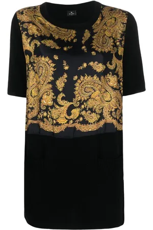 Etro T-shirt con stampa paisley
