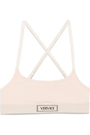 VERSACE Reggiseno con logo anni 