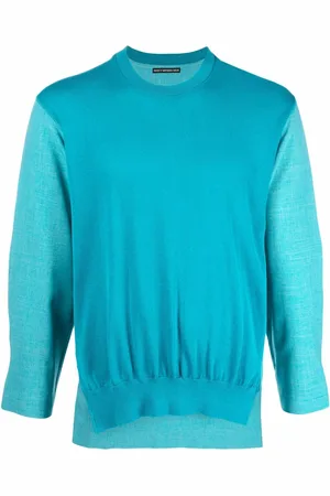 Issey Miyake Maglione con design color-block anni 2000