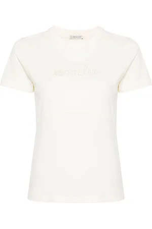 Moncler T-shirt con ricamo