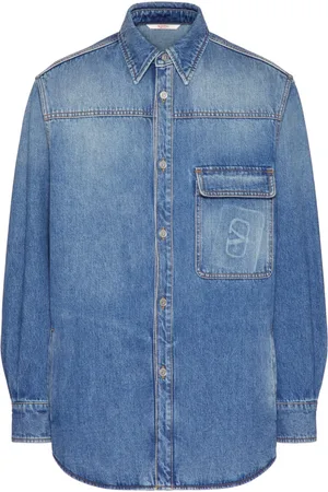 VALENTINO GARAVANI Camicia denim VLogo Signature