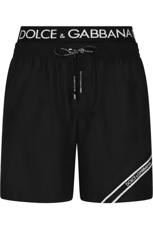 Dolce & Gabbana Costume da bagno con banda logo
