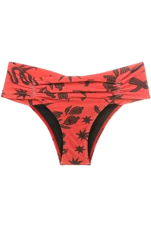 Lygia & Nanny Slip bikini Jasper con dettaglio arricciato
