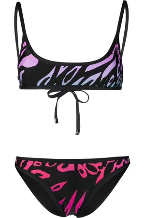 The Attico Set bikini con stampa