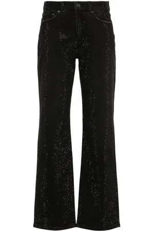 Purple Brand Jeans con cristalli