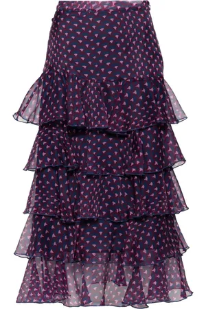 Cynthia Rowley Gonna con ruches