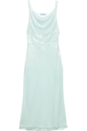 Prada Abito lungo con paillettes