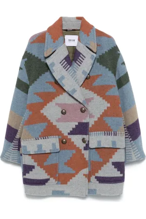 Bazar Deluxe Cappotto con intarsio