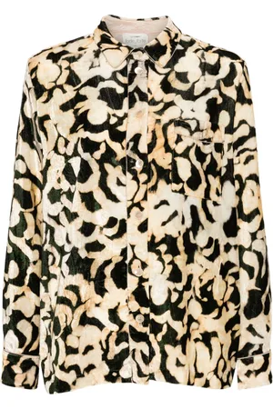 FORTE FORTE Camicia con stampa astratta