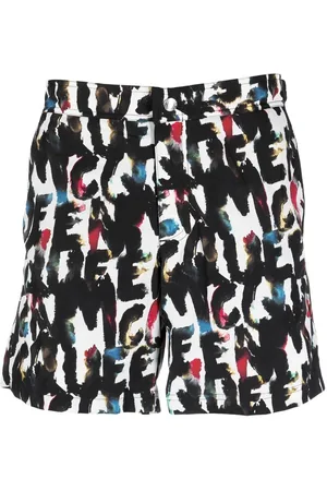 Alexander McQueen Costume da bagno con stampa Graffiti