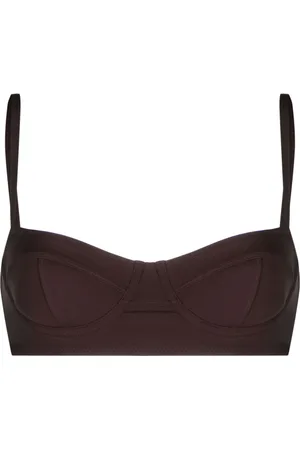 ULLA JOHNSON Top bikini Zahara con scollo quadrato