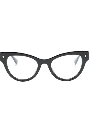 Dsquared2 Logo-embossed cat-eye glasses