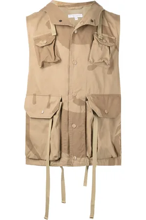 ENGINEERED GARMENTS Gilet Field con stampa