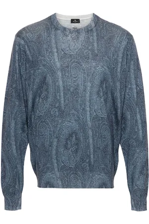 Etro Maglione con stampa paisley