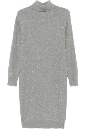 PESERICO SIGN Abito midi con paillettes