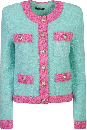 Balmain Giacca crop