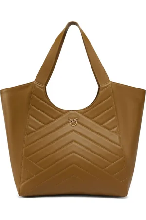Pinko Borsa tote trapuntata con motivo chevron
