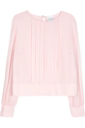 Edward Achour Paris Blusa semi trasparente