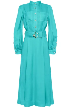 Elie saab Abito lungo svasato con cintura