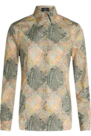 Etro Camicia con stampa patchwork