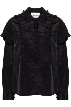 Jil Sander Blusa con ruches