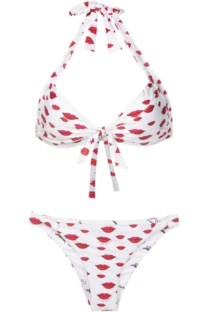 AMIR SLAMA Set bikini con stampa