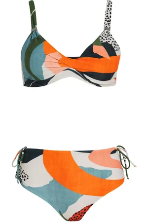 Lygia & Nanny Set bikini Marcela con stampa astratta