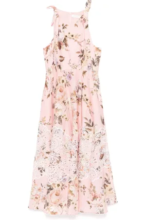 ZIMMERMANN Abito midi Acacia Broderie